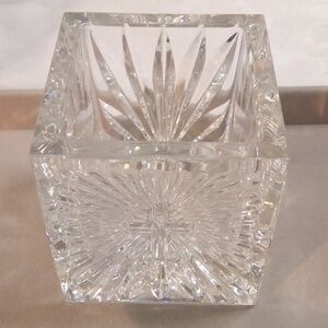 Waterford Crystal 2000 Cross votive candle holder